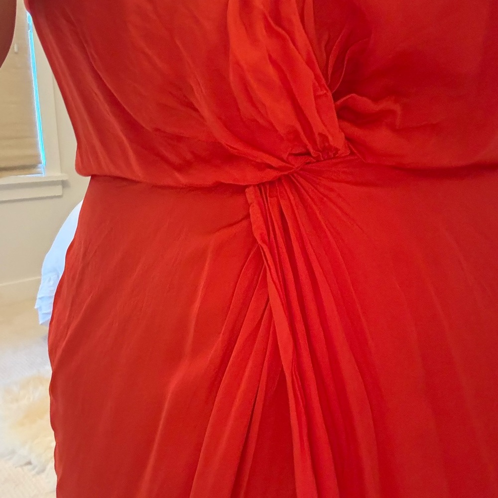 Vibrant Orange Maxi Dress YBF - Picture 6 of 15